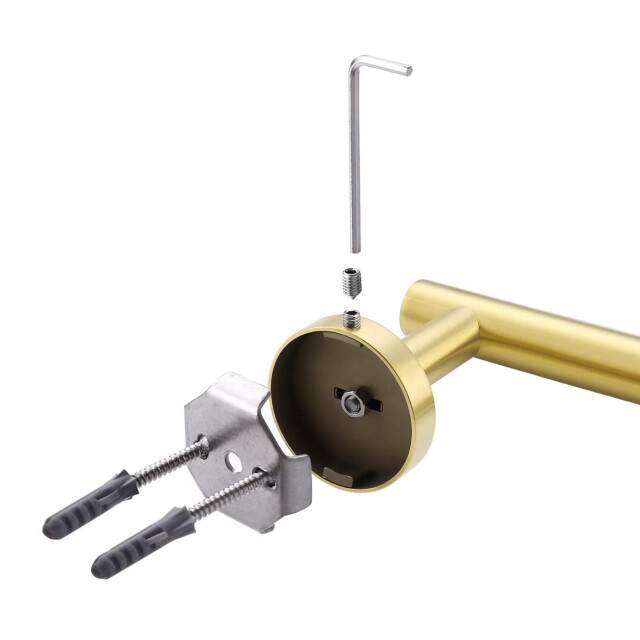 Xivada Toiletrolhouder mano inclusief schroefset rvs - 3193576 large