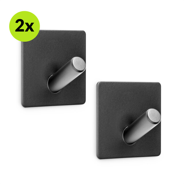 Xivada Handdoekhaak paza rvs 3m tape - set van 2 3193564 large