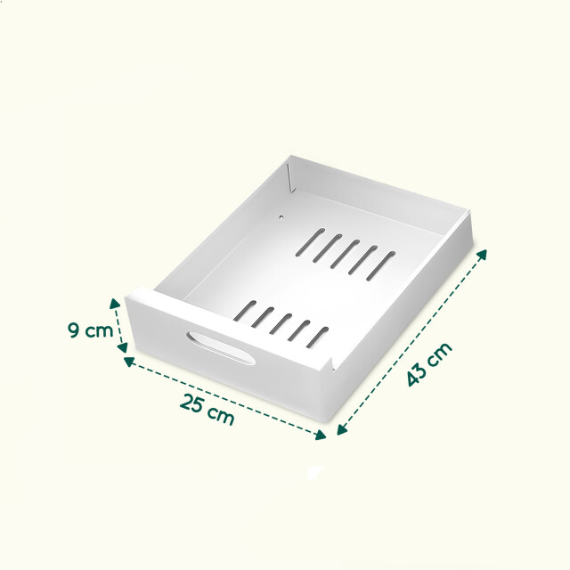 Xivada Keukenkast organizer schuiflade aluminium 25 cm - 3195479 large