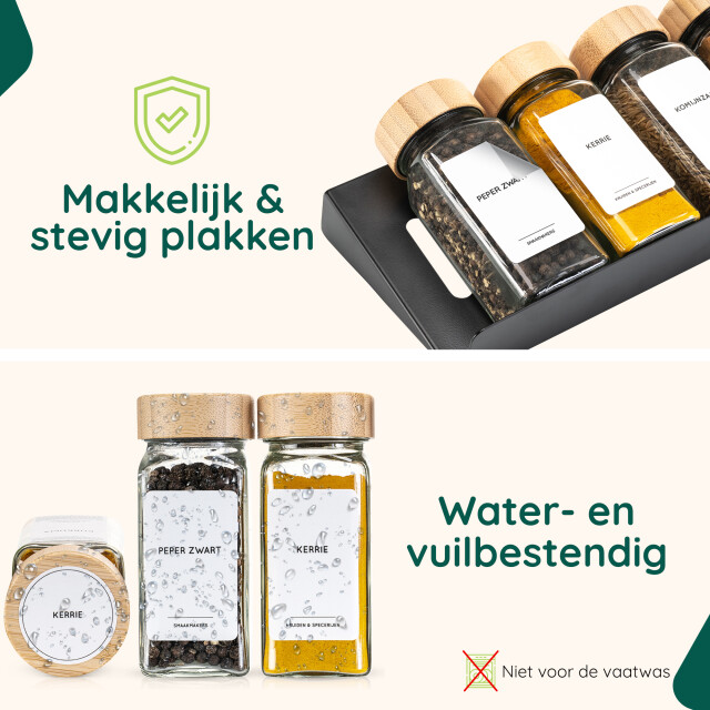 Xivada Stickers kruidenpotjes kruiden labels nederlands - 3195776 large
