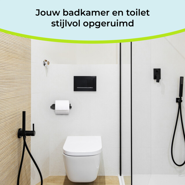 Xivada Toiletrolhouder juna zelfklevend rvs - 3193579 large