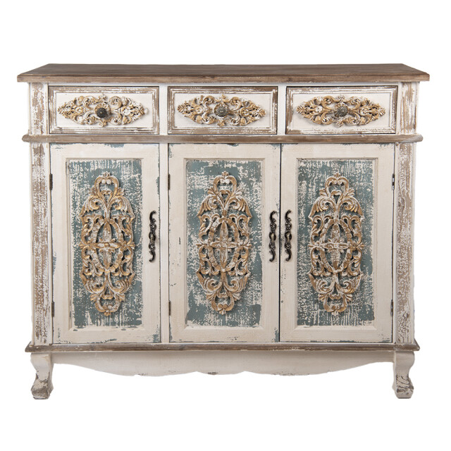 Clayre & Eef Dressoir 126x40x112 cm bruin hout 3196860 large