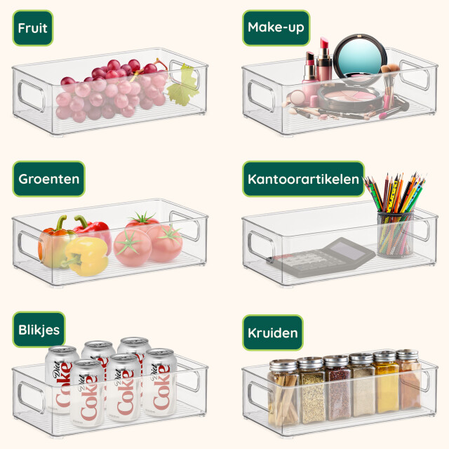 Xivada Koelkast organizer tava - pet set van 4 3195461 large