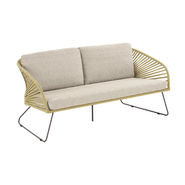 Artichok Mischa tuin loungeset naturel 5delig tweezitsbank, twee fauteuils, twee 3196883 large