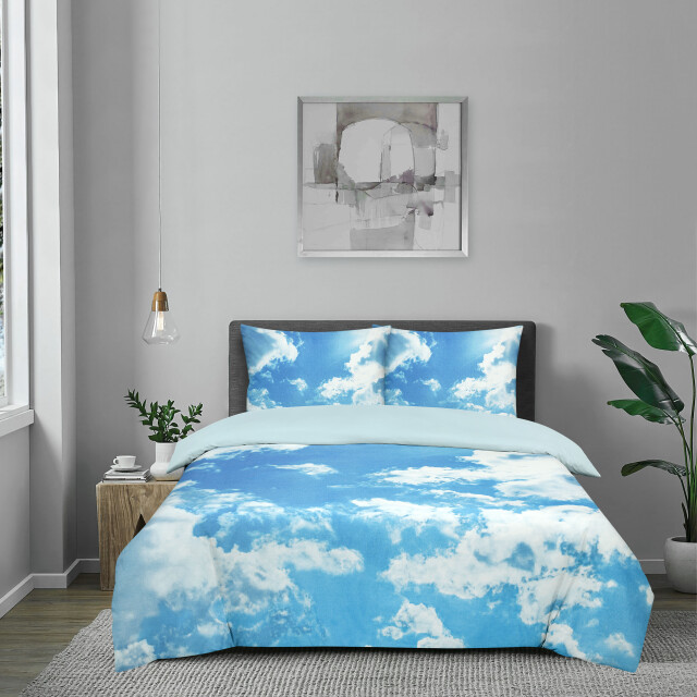 DoubleDry Dekbedovertrek my design 100% katoen tweepersoons 200x200 cm + 2 3037772 large