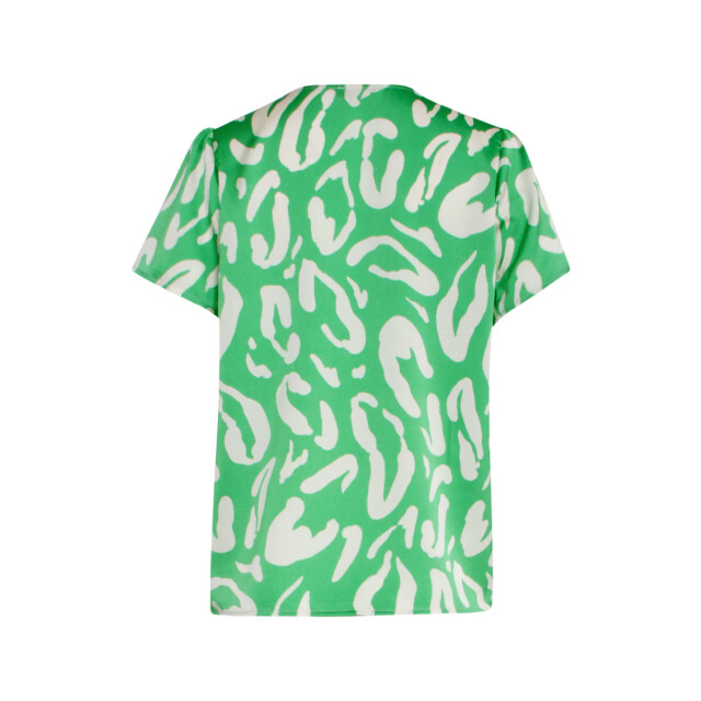 Smashed Lemon 25083 satin top met te animal print | 25083-530-000 large
