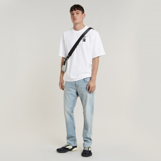 G-Star D23692 d498 mosa straight g316 heren spijkerbroek loose fit - g-s D23692 G316 D498 MOSA Straight large