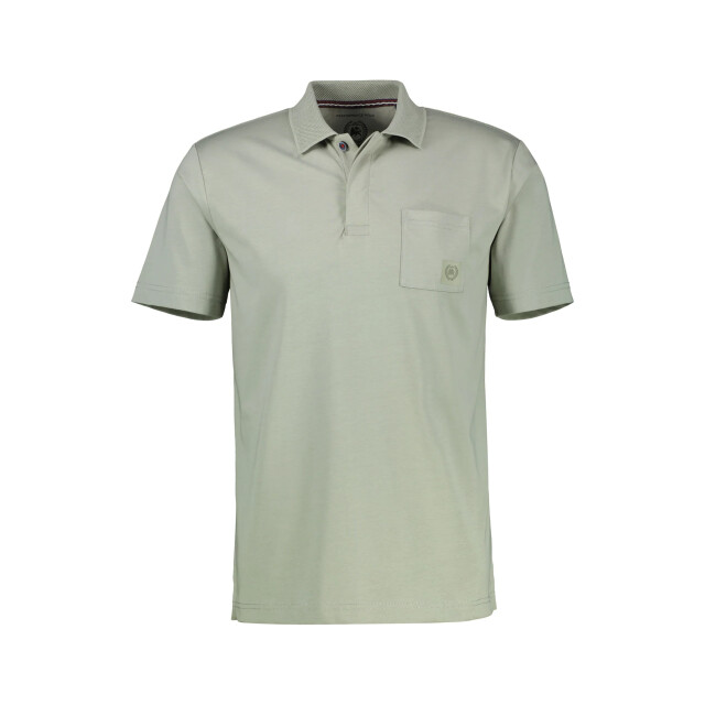 Lerros Heren polo 2553249 633 tinted grey Lerros Polo 2553249 633TintedGrey large
