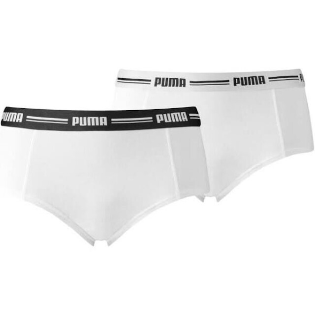 Puma puma women mini short 2p pack sportondergoed dames -multicolour 049798_105-L large