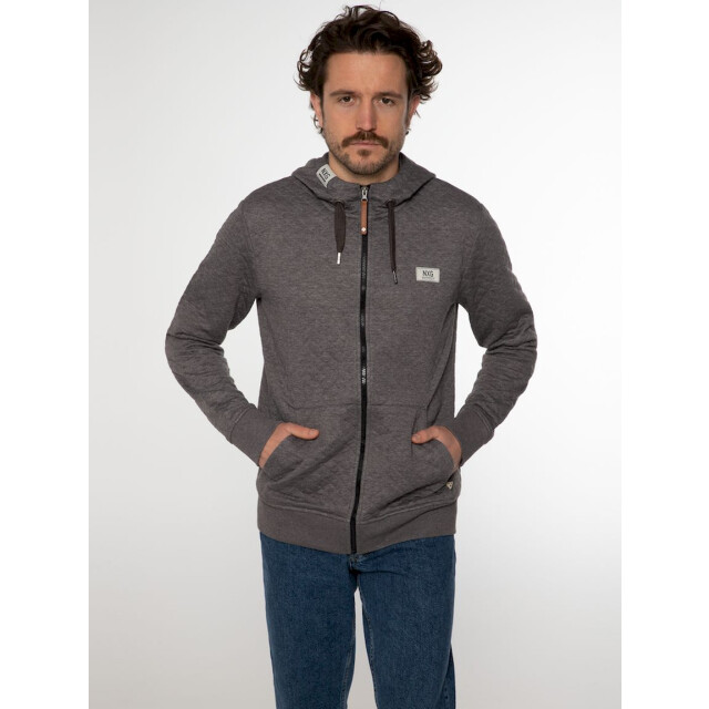 Protest oxfordy full zip hoody hoodie heren - 071356_940-L large