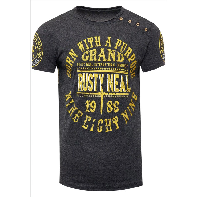 Rusty Neal heren t-shirt 15216 9768-15216 large