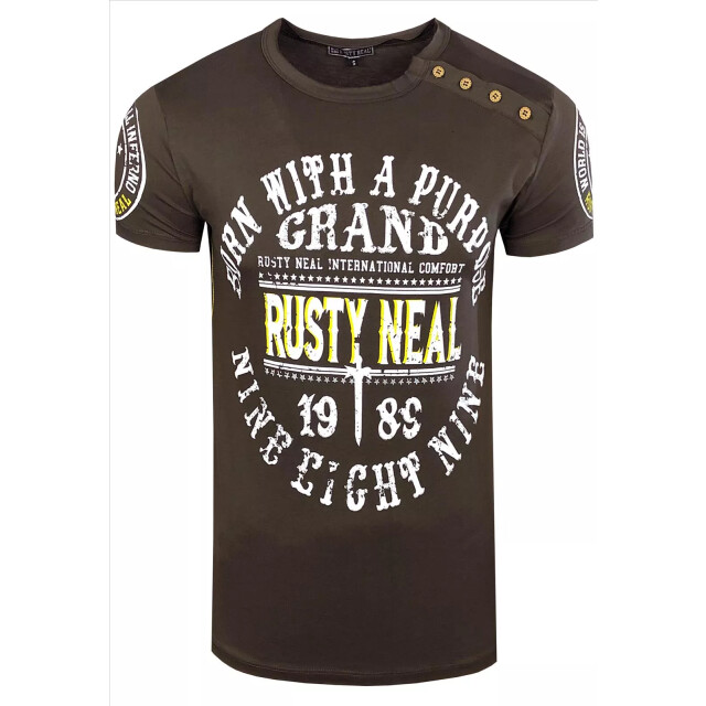 Rusty Neal heren t-shirt 15216 9766-15216 large