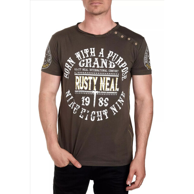 Rusty Neal heren t-shirt 15216 9766-15216 large