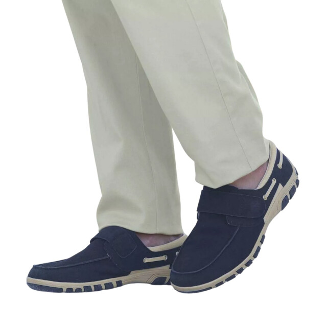 Atlas For Men Heren splitleren mocassins UTAF2056_navy large