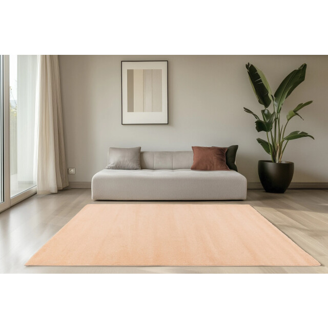 Muratap Trendy home uni modern vloerkleed effen, laagpolig, velours, hoge dichtheid, 3196890 large