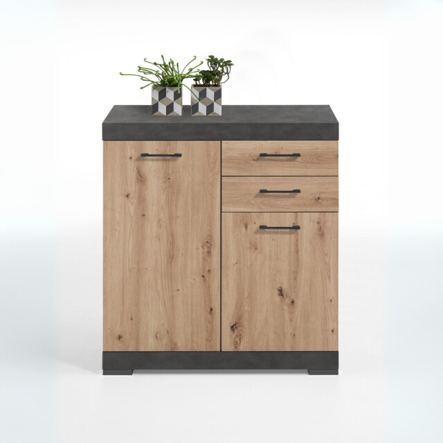 CaliCosy Ladenkast met 2 deuren en 2 laden l80cm bristol 2937065 large