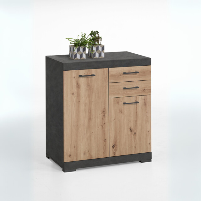 CaliCosy Ladenkast met 2 deuren en 2 laden l80cm bristol 2937065 large