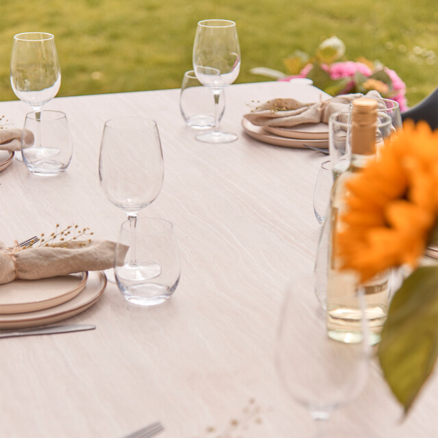 Lisomme Joey aluminium tuintafel met stenen blad 200 x 100 cm 3196885 large