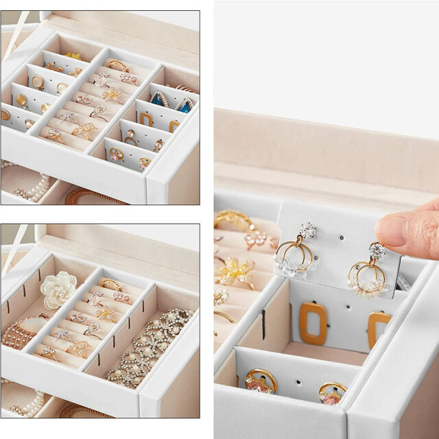 CaliCosy Juweeldoos met 4 niveaus en organizers h16,5 cm 2929425 large