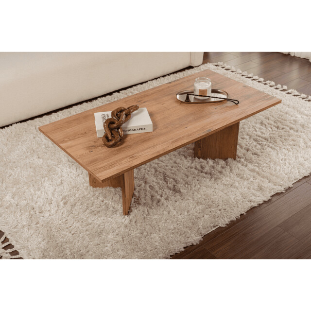 CaliCosy Salontafel met rechthoekig blad l119 cm sabin 3196921 large