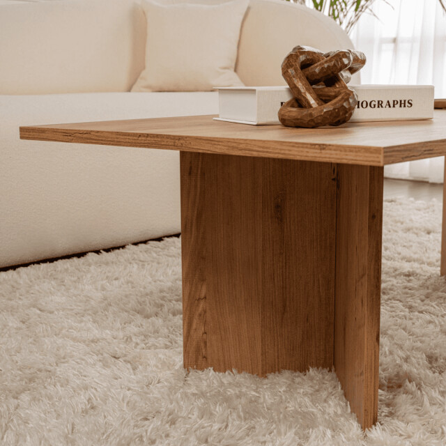 CaliCosy Salontafel met rechthoekig blad l119 cm sabin 3196921 large