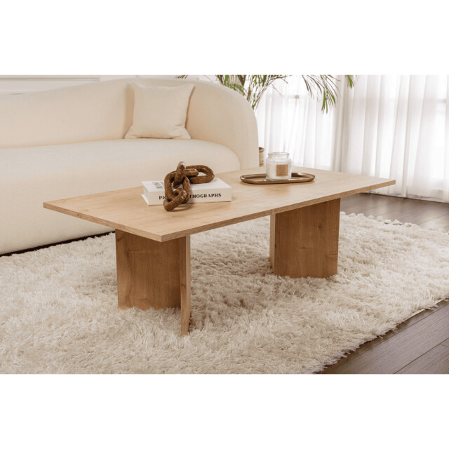 CaliCosy Salontafel met rechthoekig blad l119 cm sabin 3196922 large