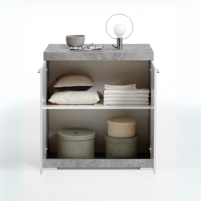 CaliCosy Buffet met 2 deuren en interne plank l80cm bristol 2937060 large