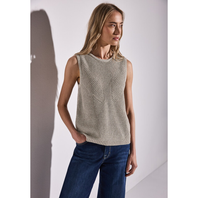 Street One a303166 sol shiny halfcardigan top A303166 large