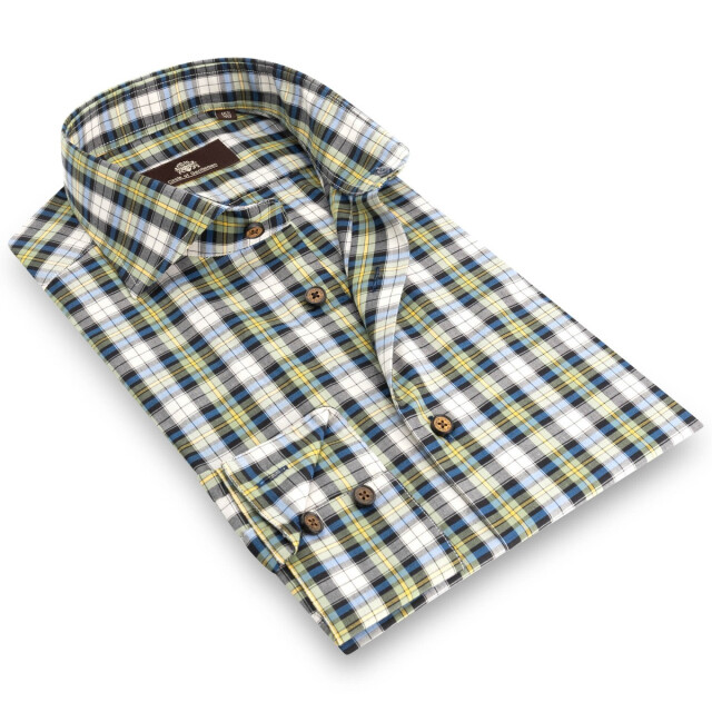 Circle of Gentlemen Paul geruit overhemd 100% co 252-20023-892- large