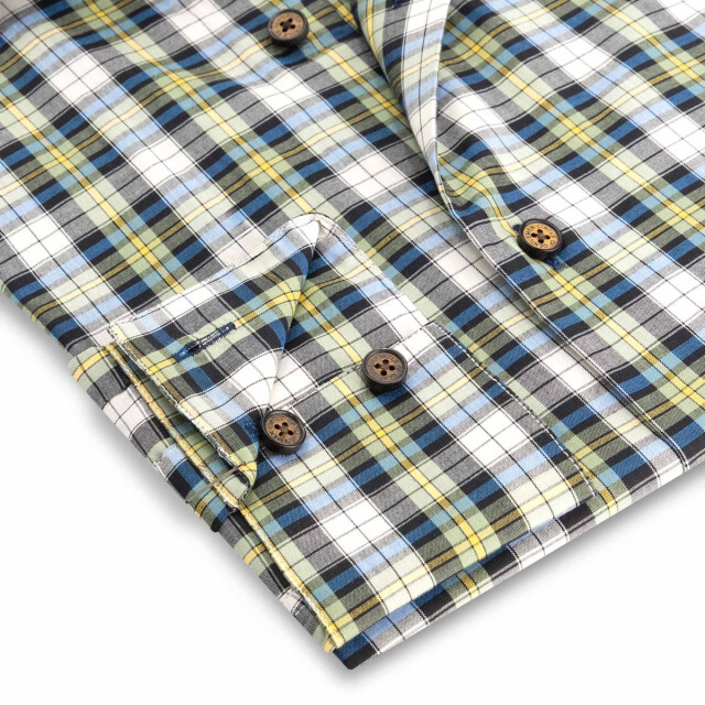 Circle of Gentlemen Paul geruit overhemd 100% co 252-20023-892- large