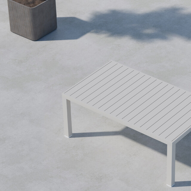 Nest Outdoor Glen aluminium tuin salontafel 120 x 45 cm 3197032 large