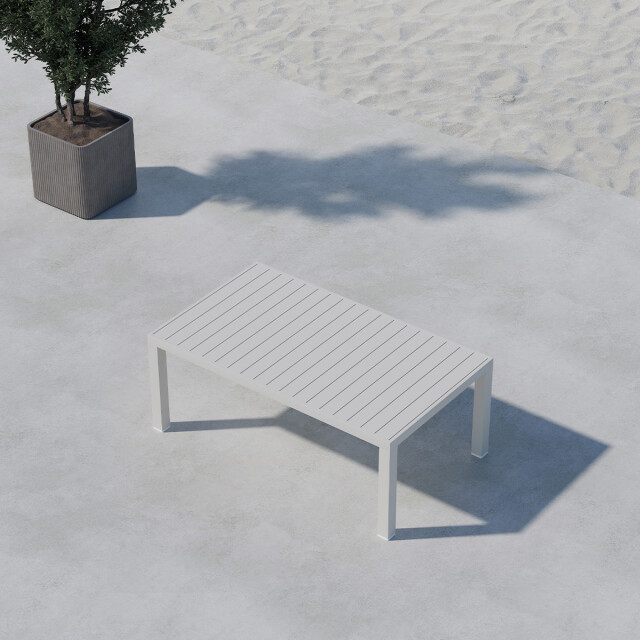 Nest Outdoor Glen aluminium tuin salontafel 120 x 45 cm 3197032 large