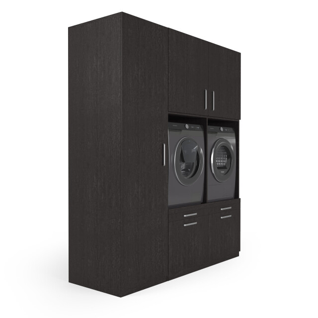 Wasophoogte Wasmachine kast stockholm – Ébène 3196948 large