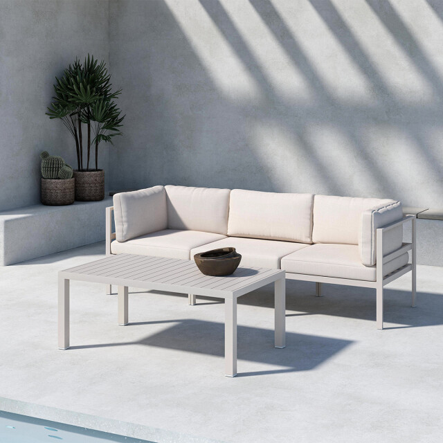 Nest Outdoor Glen aluminium tuin salontafel 120 x 45 cm 3197032 large