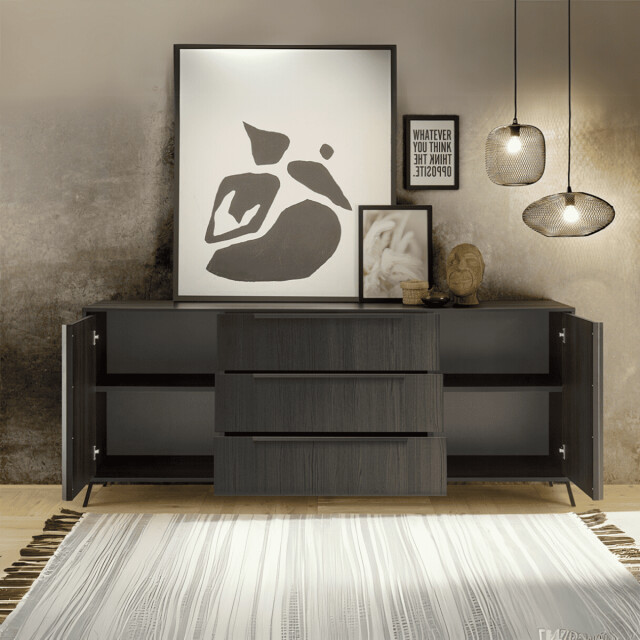 CaliCosy Buffet 2 deuren en 3 laden l205 cm city 2937741 large