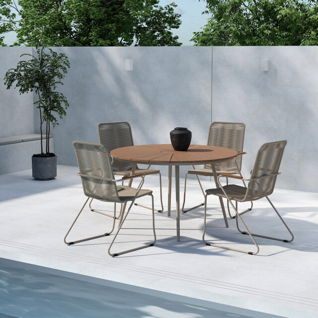 Nest Outdoor Denzel polywood ronde tuintafel Ø 120 cm 3197035 large
