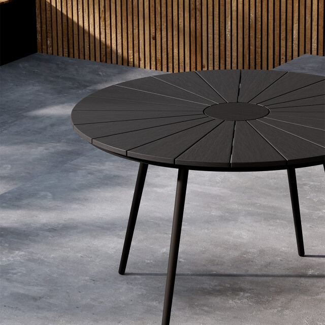 Nest Outdoor Denzel polywood ronde tuintafel Ø 120 cm 3197034 large