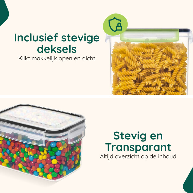 Xivada Voorraadpotten nena - met stickers 16 stuks 3193617 large