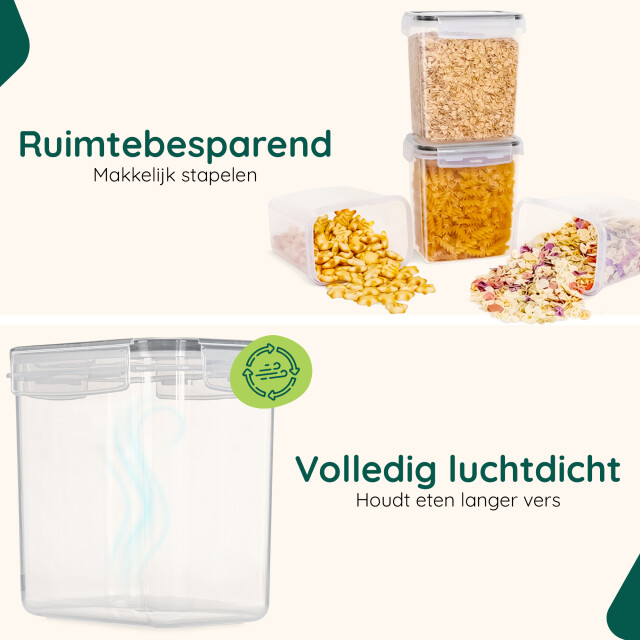 Xivada Voorraadpotten nena - met stickers 16 stuks 3193617 large