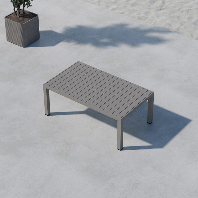 Nest Outdoor Glen aluminium tuin salontafel 120 x 45 cm 3197033 large