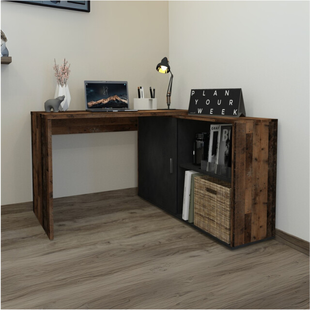 CaliCosy Hoekbureau met verstelbare planken valley 2937030 large