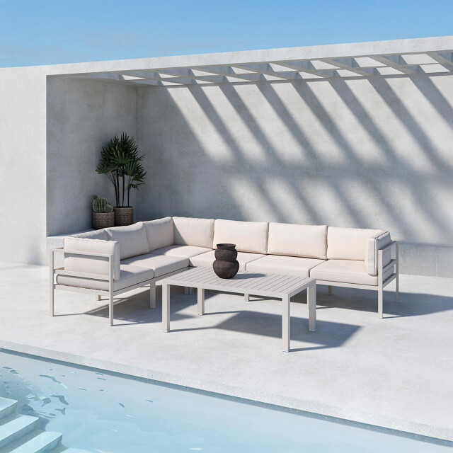 Nest Outdoor Glen modulair tuin bankelement 74 x 65 cm 3197036 large