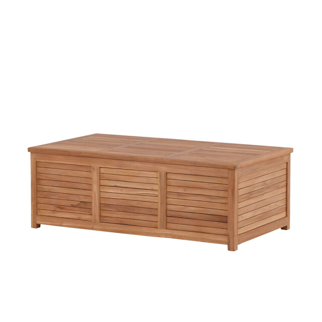 Nest Outdoor Dave teakhouten tuinkussen opbergkist naturel 130 x 46 cm 3197021 large