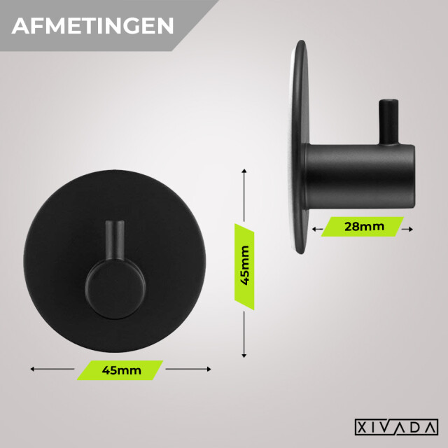 Xivada Toilet set toiletborstel wc rolhouder handdoekhaken 3195490 large