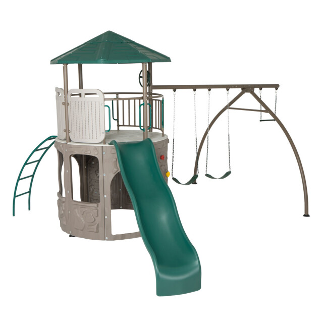 Lifetime ® speeltoren inclusief schommel en glijbaan 590x490x331 cm 3068589 large