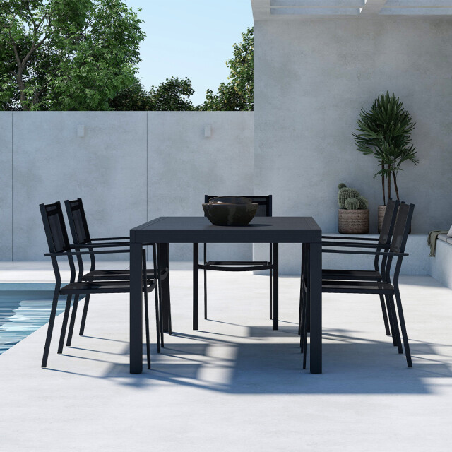 Nest Outdoor Grace aluminium uitschuifbare tuintafel 160 tot 240 x 100 cm 3197024 large
