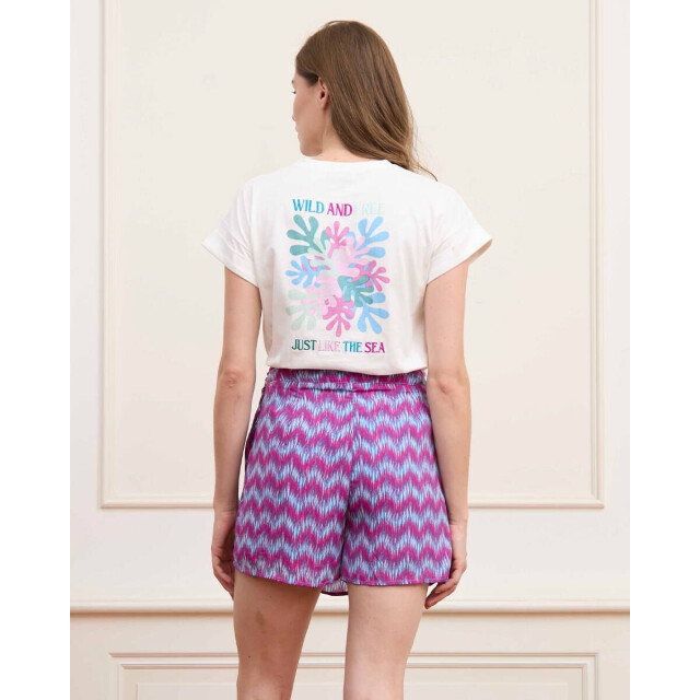 Lofty Manner T-shirt aurora dessin 4381.09.0013 large