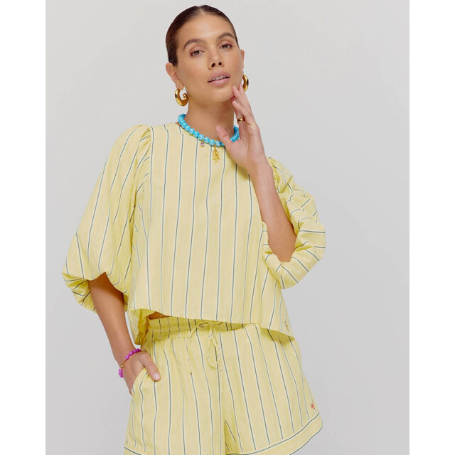 Harper & Yve Blouse korte mouw hs25p601 levy Harper & Yve Blouse korte mouw HS25P601 LEVY large