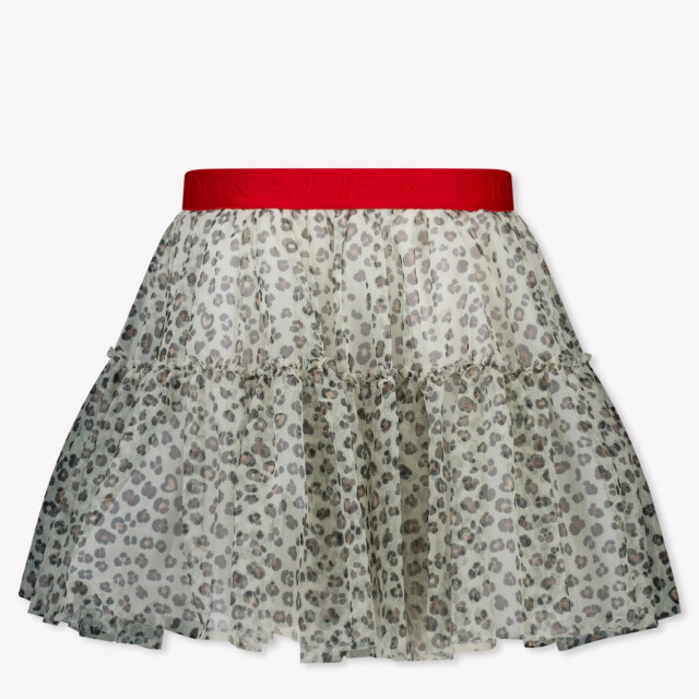 Monnalisa Kinder meisjes rokje in 19E70650240080WHITE/BLACK large