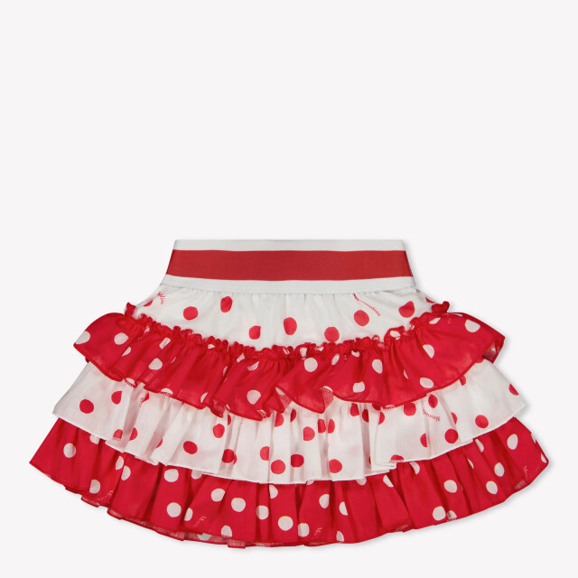 Monnalisa Baby meisjes rokje in 31E70456009944WHITE/RED large